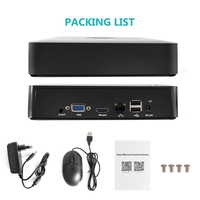 Mini CCTV NVR 16CH 5MP 1080P H.265 wideo DVR rejestrator wideo Onvif do pełnego aparat IP HD System nadzoru bezpieczeństwa alarmu XMEye 6